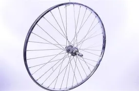 24 x 1 3-8 JUNIOR RACING BIKE REAR WHEEL STEEL CHROME RIM NEW OLD STOCK