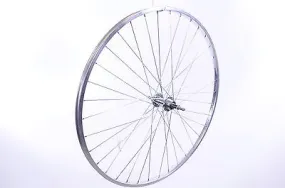 27x1 1-4” REAR MULTI-SPEED RACING BIKE WHEEL WITH ALLOY POLISHED "CHROME LOOK"