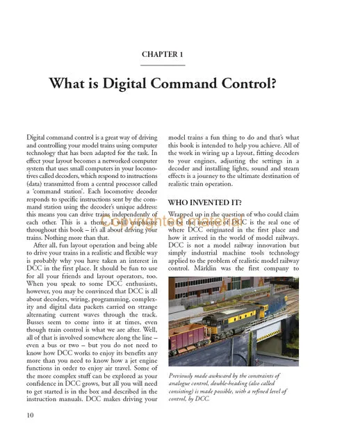 A Practical Introduction to Digital Command Control for Railway Modellers