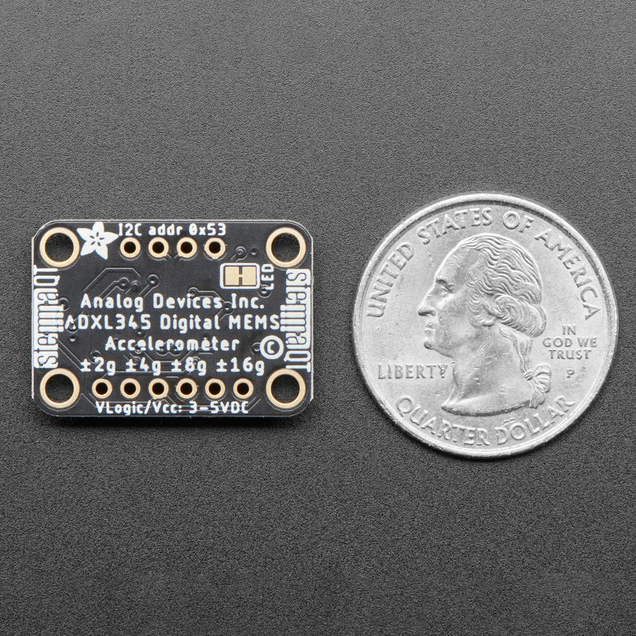 ADXL345 - Triple-Axis Accelerometer ( -2g/4g/8g/16g) w/ I2C/SPI