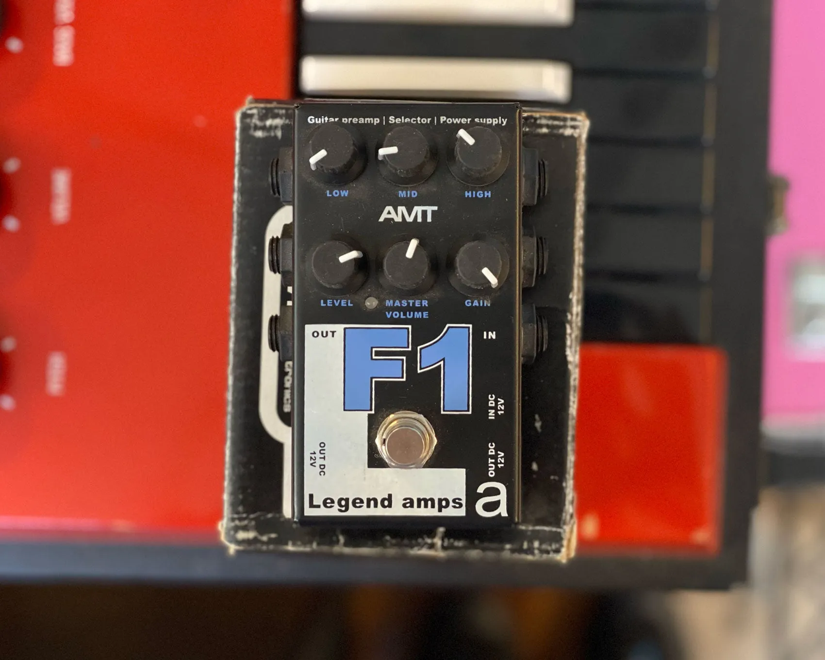 AMT Electronics F-1 JFET Guitar Preamp Pedal