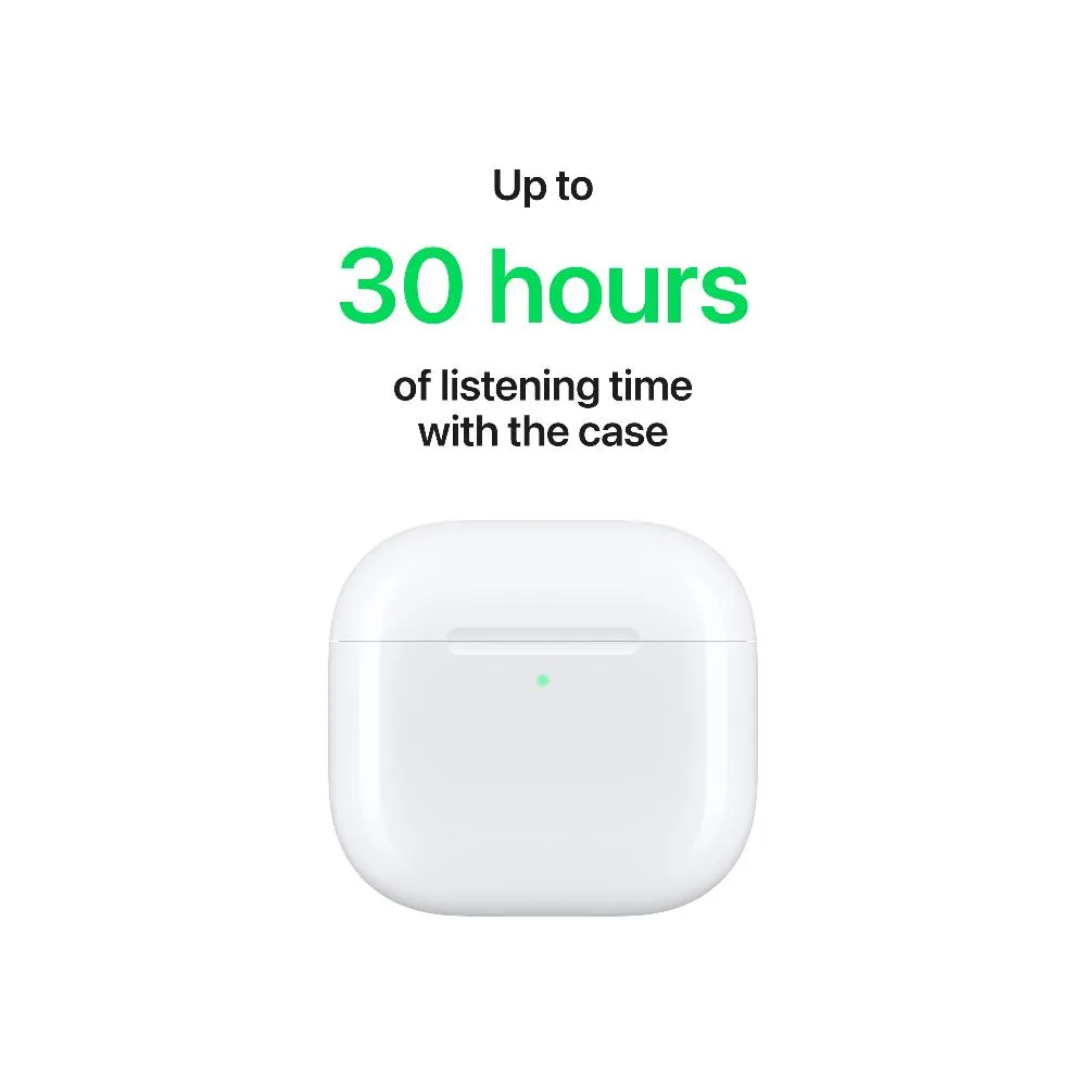 Apple Airpods 4 with Active Noise Cancellation - White | MXP93ZM/A