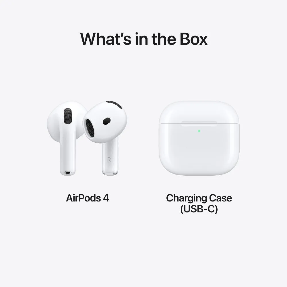 Apple Airpods 4 with Charging Case - White | MXP63ZM/A