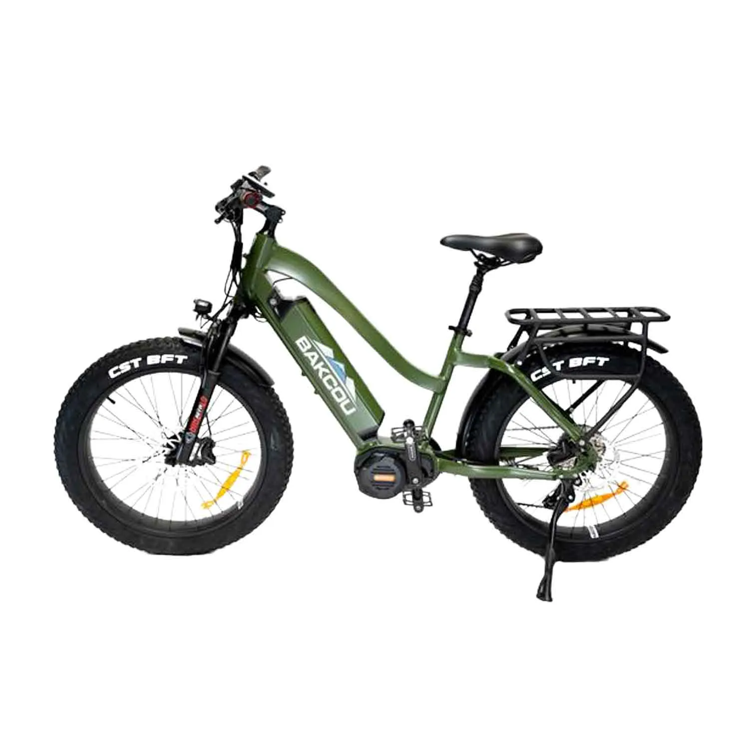 Bakcou Mule ST 26" 17.5ah Electric Bike (Army Green)