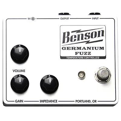 BENSON AMPS Germanium Fuzz (Solar White)