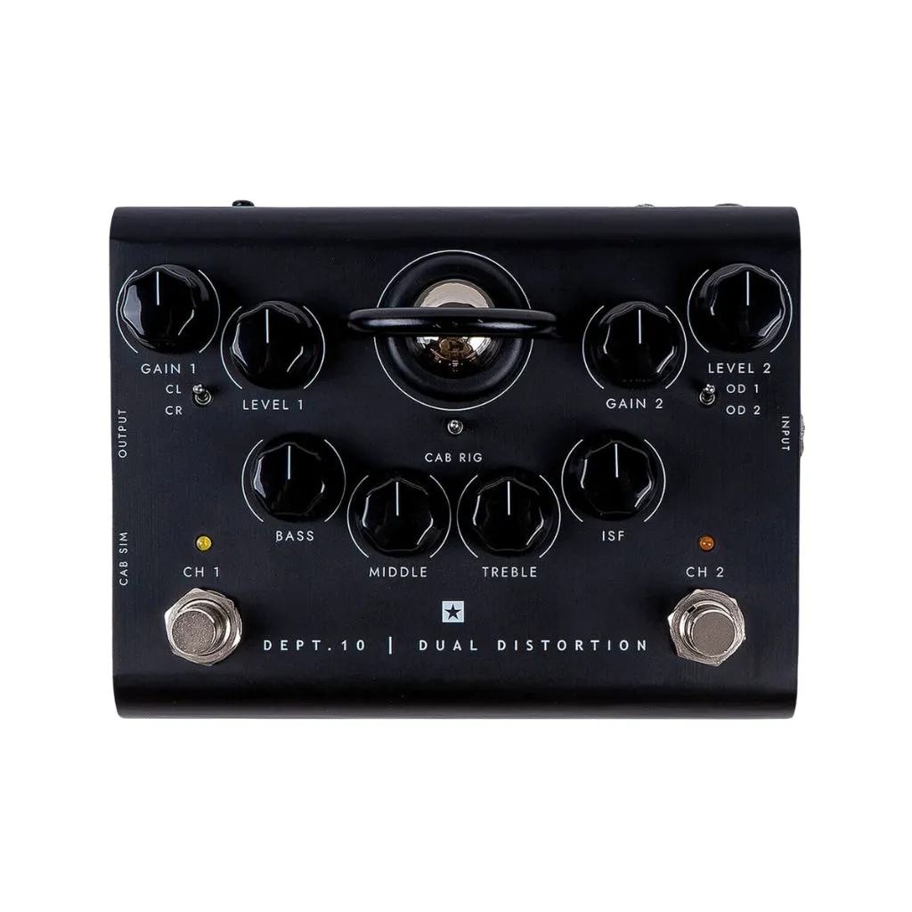 Blackstar Dept 10 Dual Distortion 2-Channel Tube Distortion Pedal