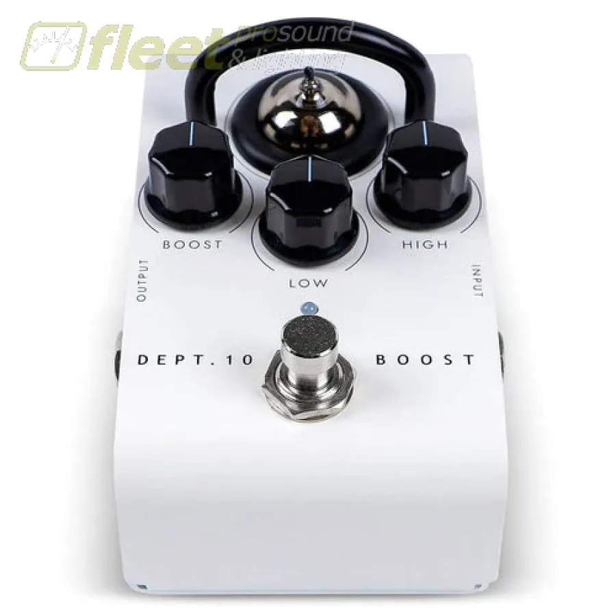 Blackstar Dept.10 Boost Valve Single Button Boost Pedal w/ CabRig Speaker Simulator DEPT10BST