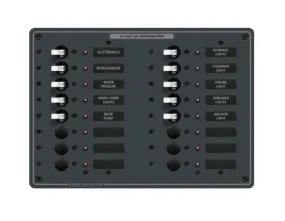 Blue Sea 16-Switch DC Panel