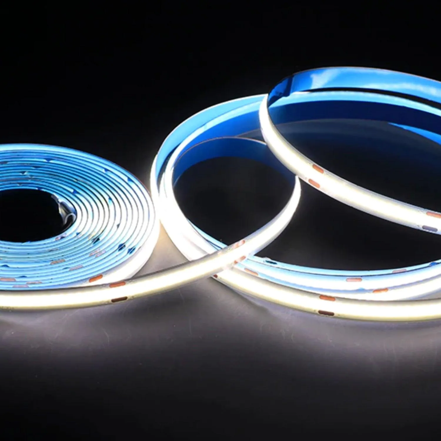 COB LED Strip Light Cool White 6000K 24V 352 LEDs/m IP20 Waterproof