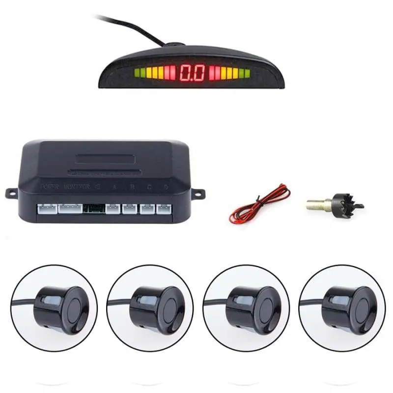 Digital Display Car Parking System  With 4 Sensors