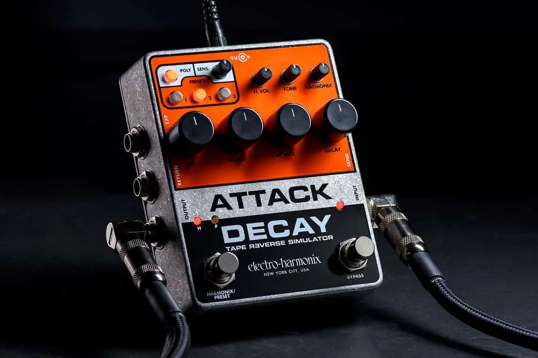 Electro Harmonix Attack Decay Tape Reverse Simulator