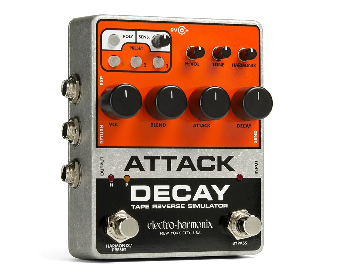 Electro Harmonix Attack Decay Tape Reverse Simulator