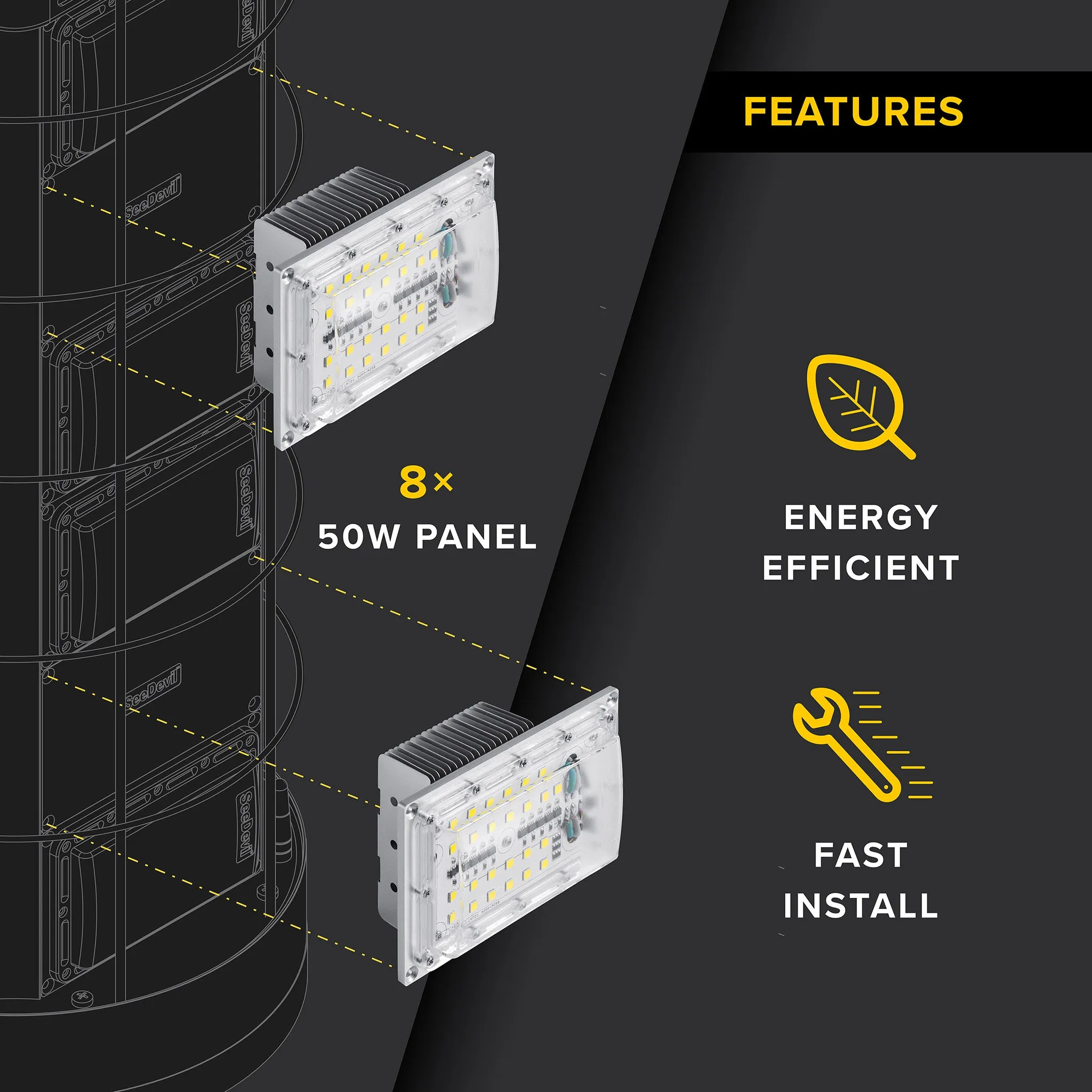 G3 1200 Watt Pro Series LED Upgrade Kit