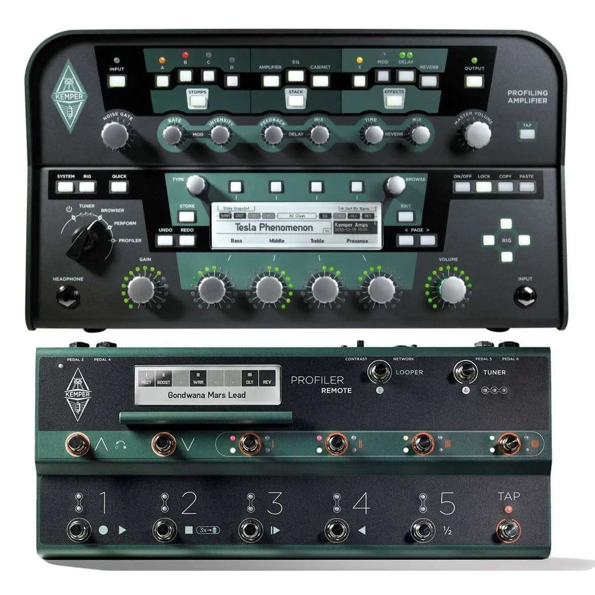 Kemper Profiler Head & Remote