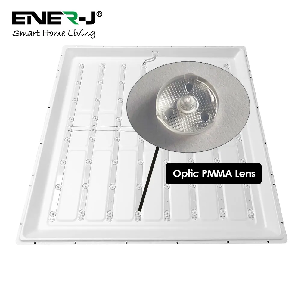 LED Ceiling Slim Backlit High Lumen Panel 60x60cms 30W 4000K 2pc pack