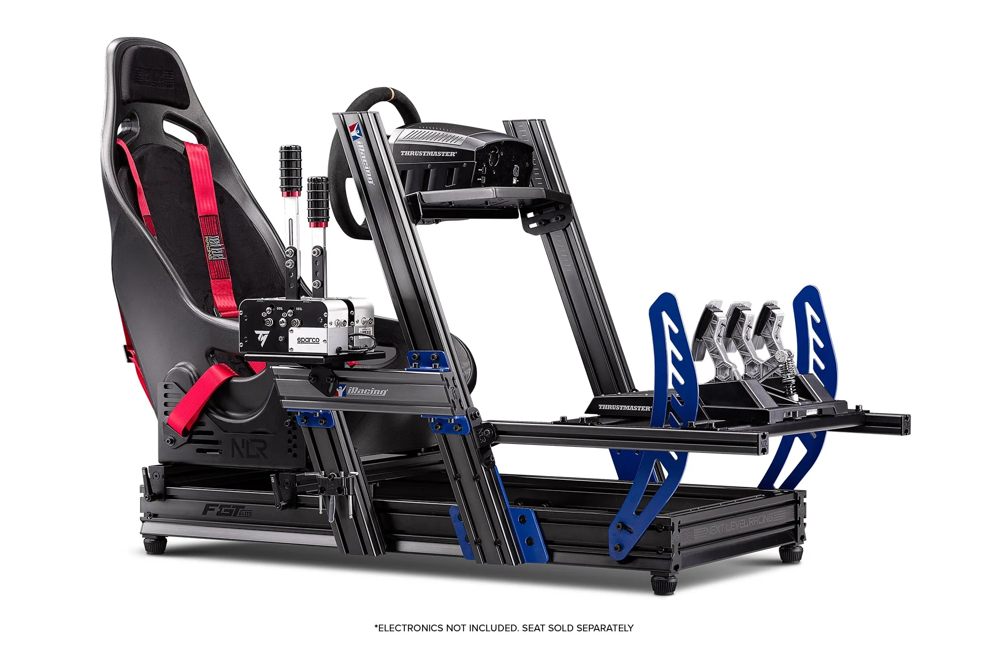 Next Level Racing NLR-E012 F-GT Elite Formula and GT Profile Simulator Cockpit iRacing Edition