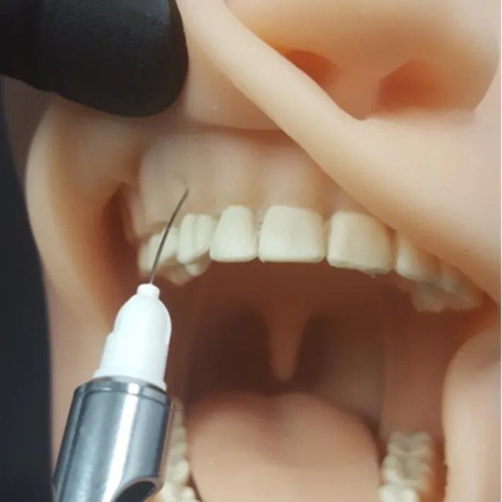 Oral Anesthesia Manikin with Sound Sensors Only