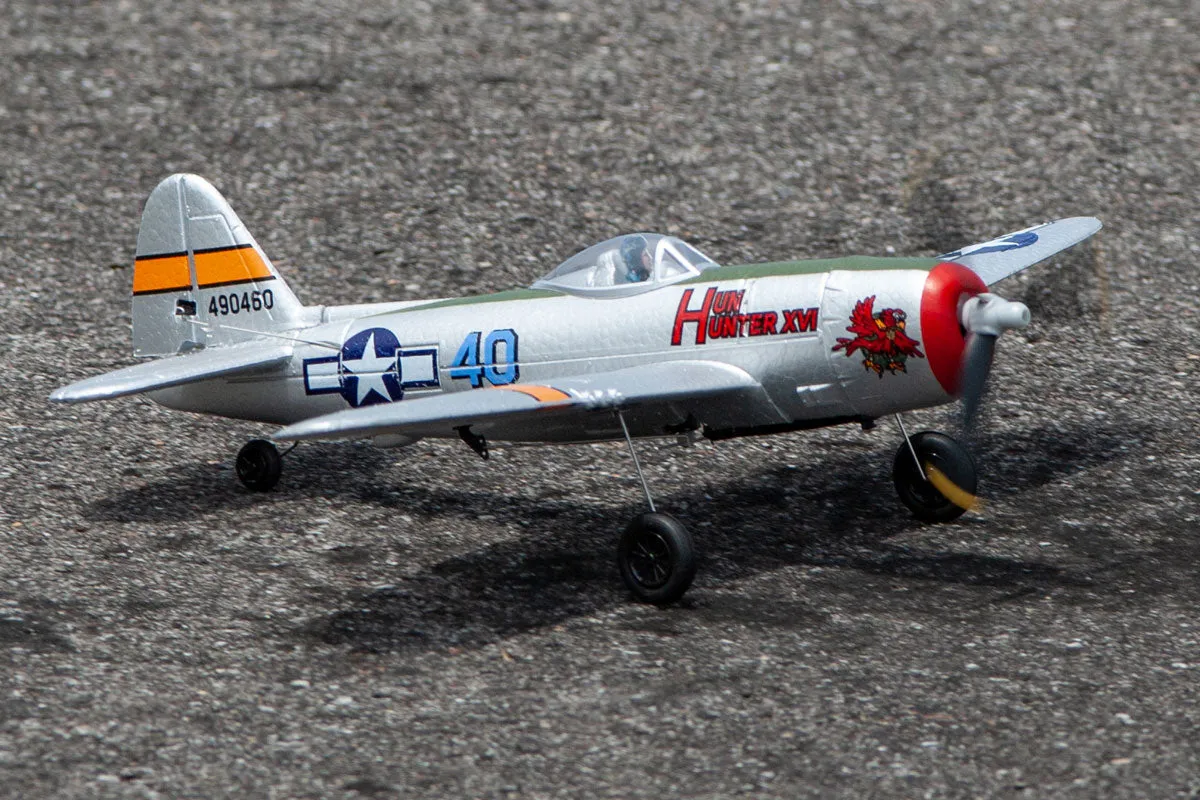 Rage R/C P-47 Thunderbolt Micro RTF Airplane with PASS System RGRA1307