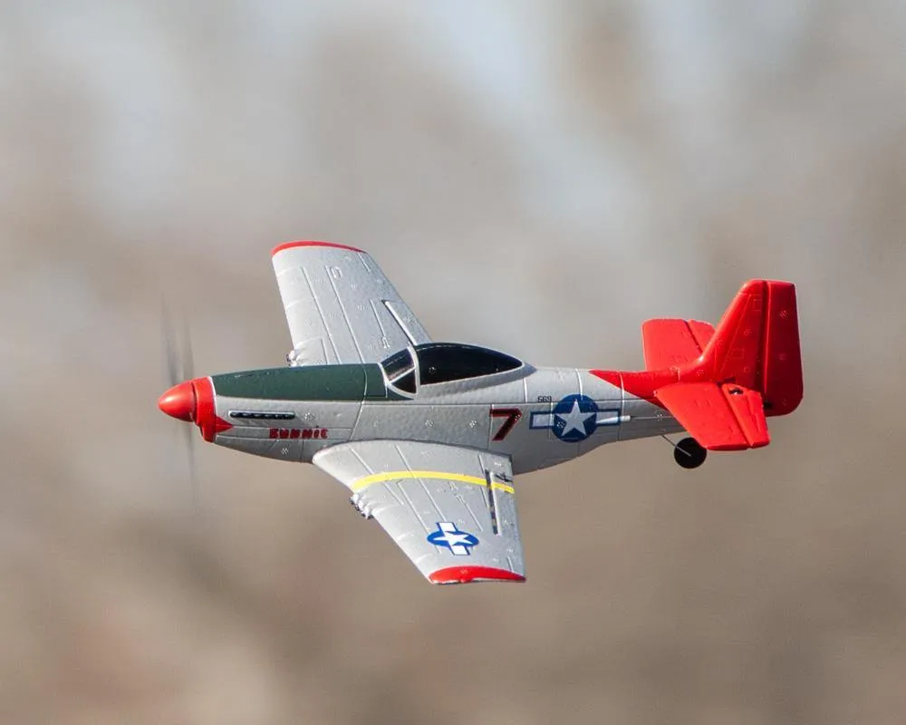 Rage RC P-51D Mustang Micro RTF Airplane w/PASS RGRA1300