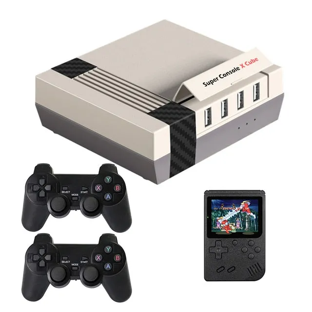 Super Console X Cube Retro Video Game Consoles Pre-load Up to 117,000  Games,70 Emulators,Support Multi-players