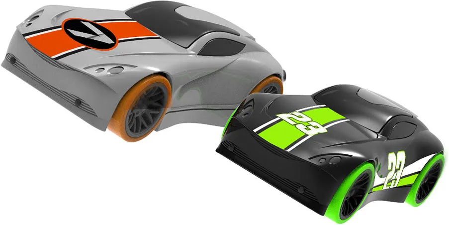 Tracer Racers RC Super Looper Speedway Glow In The Dark Race Set