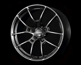 Volk Racing G025 Wheel 18x9.5" 5x114.3  38mm Wheel in Shining Black Metal w/ Rim Edge DC