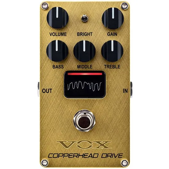 Vox Valvenergy Copperhead Drive Effect Pedal