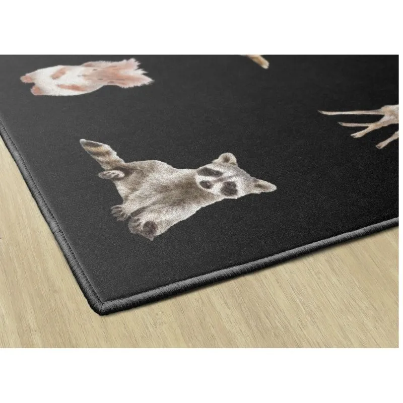 Woodland Animals Classroom Rug